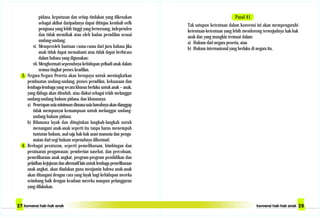 pidana, keputusan dan setiap tindakan yang dikenakan
sebagai akibat daripadanya dapat ditinjau kembali oelh
penguasa yang lebih tinggi yang berwenang, independen
dan tidak memihak atau oleh badan peradilan sesuai
undang-undang;
vi. Memperoleh bantuan cuma-cuma dari juru bahasa jika
anak tidak dapat memahami atau tidak dapat berbicara
dalam bahasa yang digunakan;
vii. Menghormati sepenuhnya kehidupan pribadi anak dalam
semua tingkat proses keadilan.
3. Negara-Negara Peserta akan berupaya untuk meningkatkan
pembuatan undang-undang, proses peradilan, kekuasaan dan
lembaga-lembaga yang secara khusus berlaku untuk anak – anak,
yang diduga akan dituduh, atau diakui sebagai telah melanggar
undang-undang hukum pidana, dan khususnya:
a) Penetapanusiaminimumdimanausiabawahnyaakandianggap
tidak mempunyai kemampuan untuk melanggar undang-
undang hukum pidana;
b) Bilamana layak dan diinginkan langkah-langkah untuk
menangani anak-anak seperti itu tanpa harus menempuh
tuntutan hukum, asal saja hak-hak azasi manusia dan penga-
matan dari segi hukum sepenuhnya dihormati.
4. Berbagai peraturan, seperti pemeliharaan, bimbingan dan
peratuaran pengawasan; pemberian nasehat, dan percobaan,
pemeliharaan anak angkat, program-program pendidikan dan
pelatihankejujurandanalternatiflainuntuklembagapemeliharaan
anak angkat, akan diadakan guna menjamin bahwa anak-anak
akan ditangani dengan cara yang layak bagi kehidupan mereka
seimbang baik dengan keadaan mereka maupun pelanggaran
yang dilakukan.
Pasal 41
Tak satupun ketentuan dalam konvensi ini akan mempengaruhi
ketentuan-ketentuan yang lebih mendorong terwujudnya hak-hak
anak dan yang mungkin termuat dalam:
a) Hukum dari negara peserta, atau
b) Hukum internasional yang berlaku di negara itu.
 