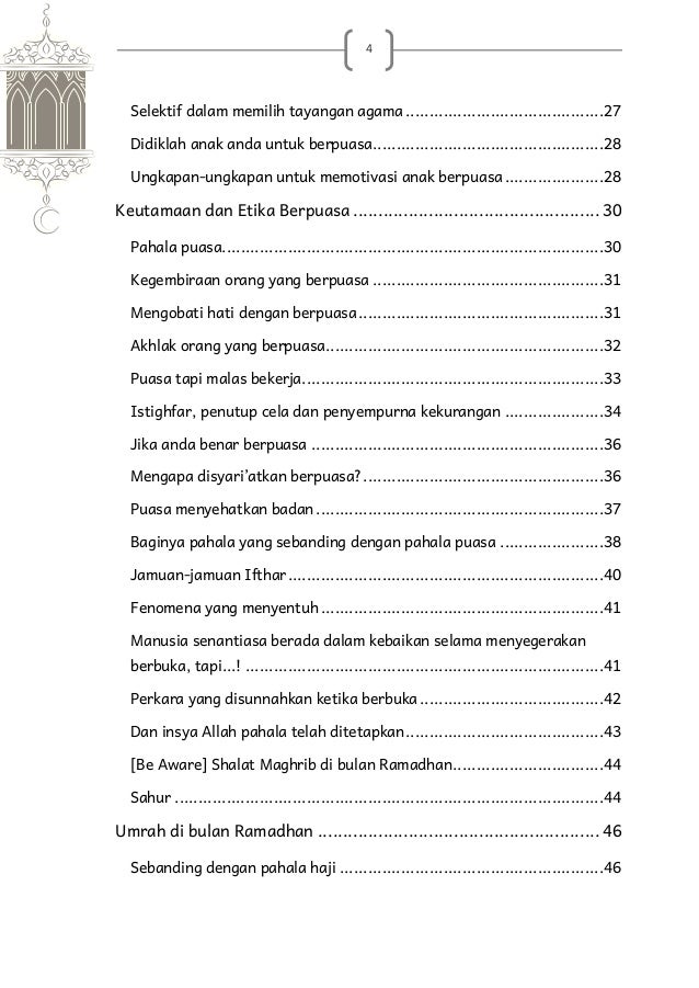 Buku Saku Ramadhan