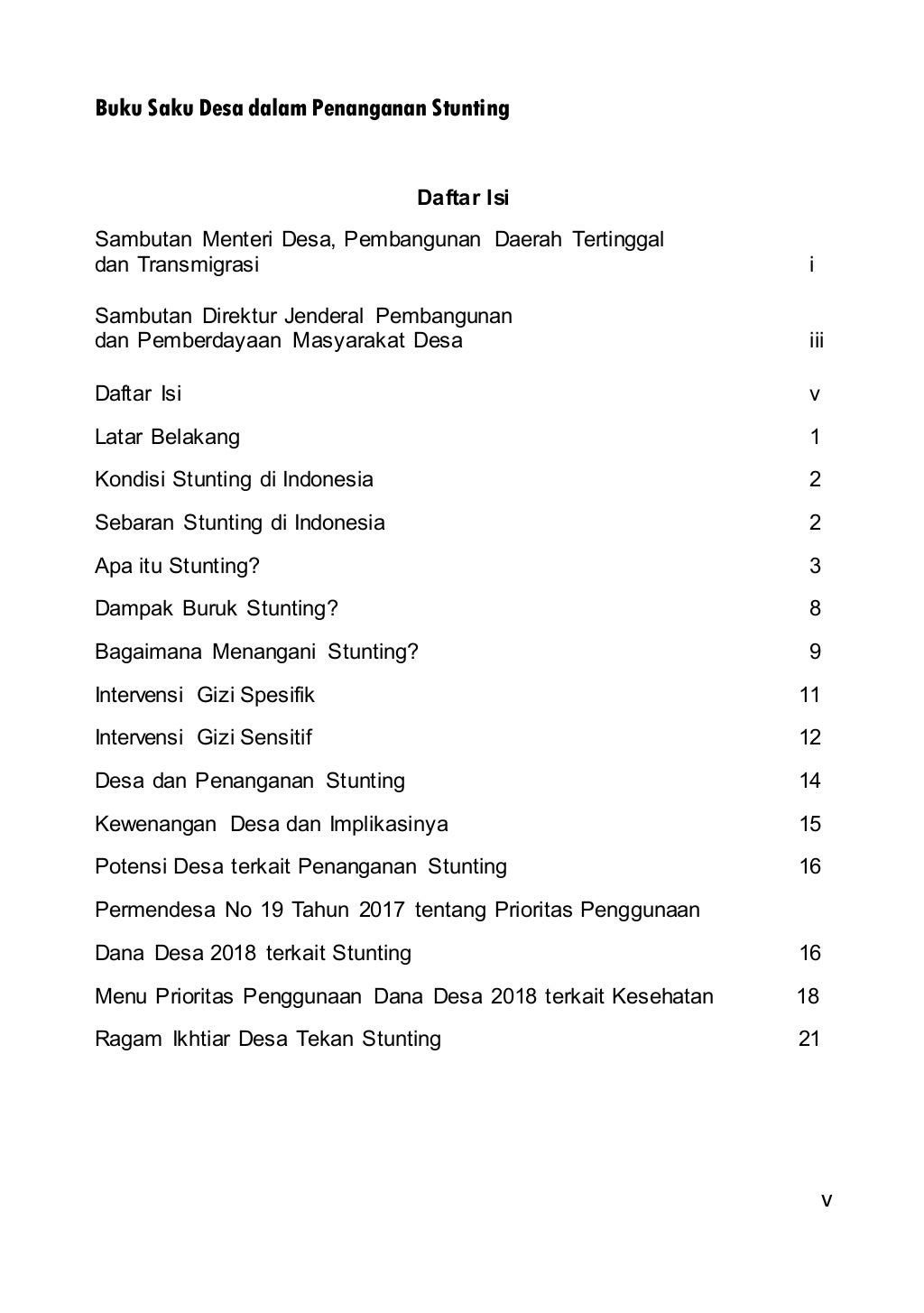 Buku saku stunting desa 2