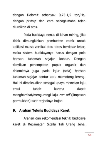 Buku saku tanaman pertanian kec.sttu.jehe1 | PDF