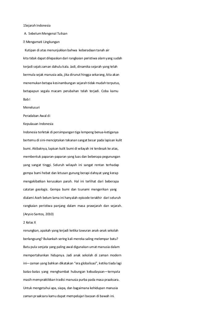 80+ Makalah Tentang Sejarah Indonesia Sebelum Mengenal Tulisan.PPTX