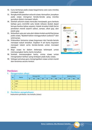 Buku siswa kelas 1 tema 1 | PDF