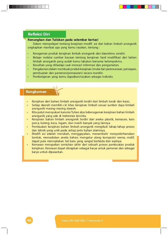 Prakarya Kelas 8 Semester 2