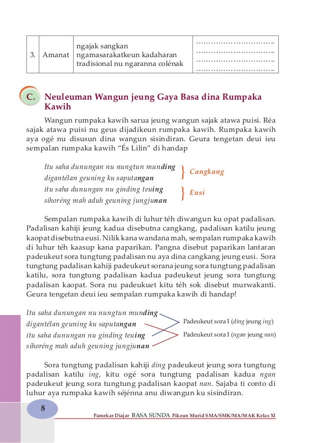 Buku Basa Sunda Siswa Kls 11