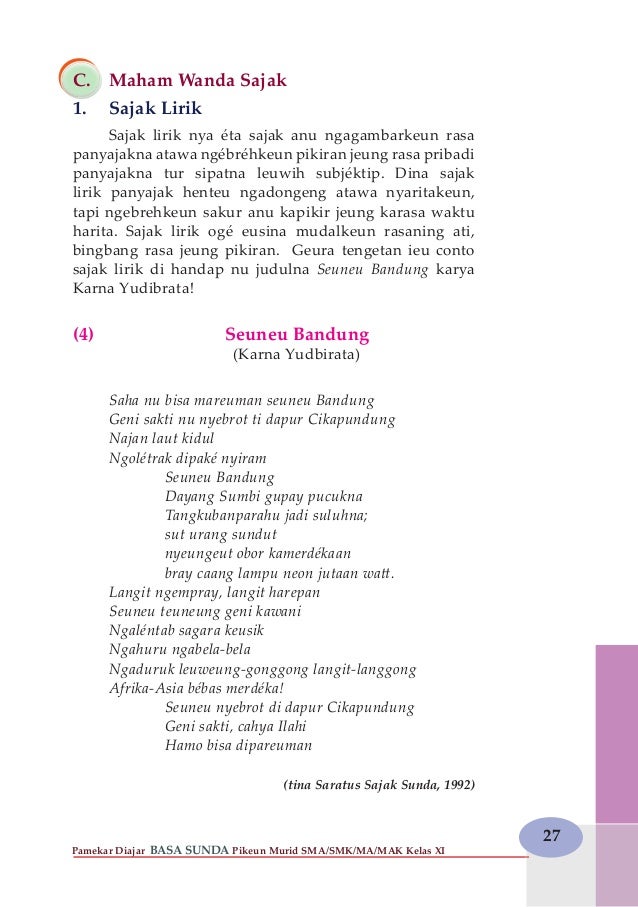 Buku Basa Sunda Siswa Kls 11