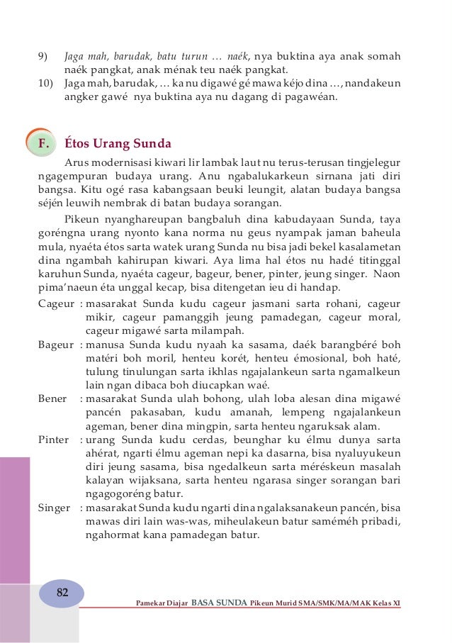 Buku Basa Sunda siswa kls 11