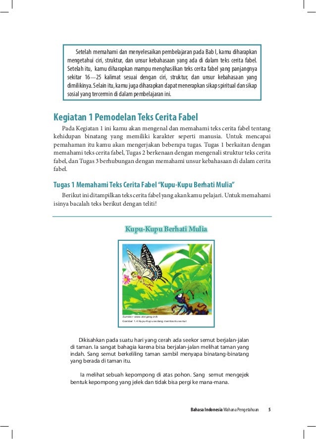 Cerita Fabel Singkat 2 Paragraf