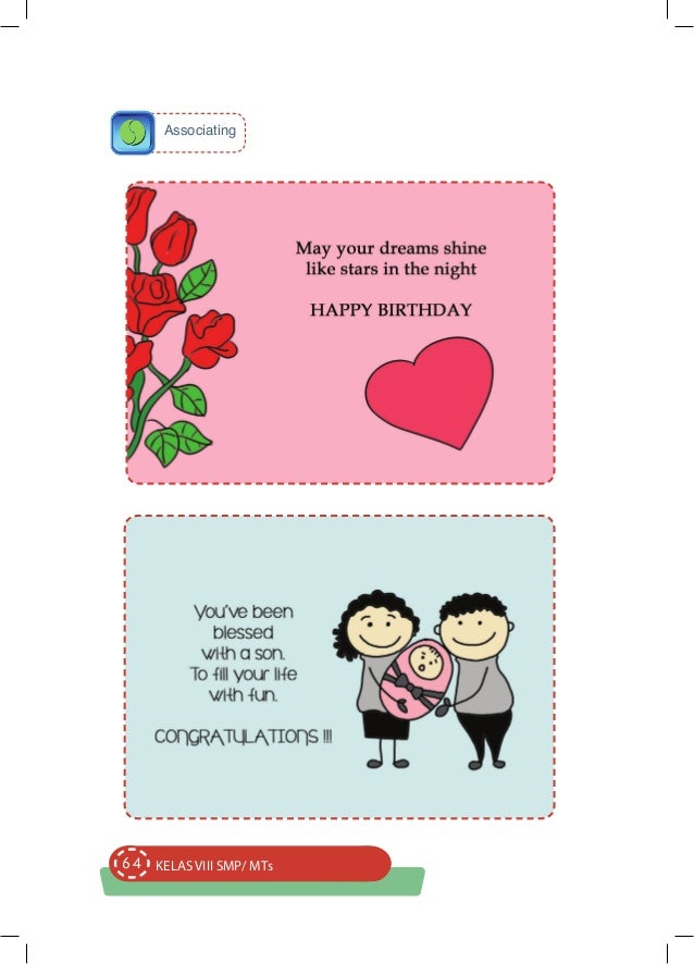 Greeting Card Materi Kelas 8