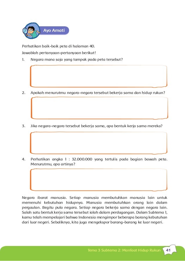Buku Siswa Kurikulum 2013 Sd Kelas 5 Tema 3 Rev 2014