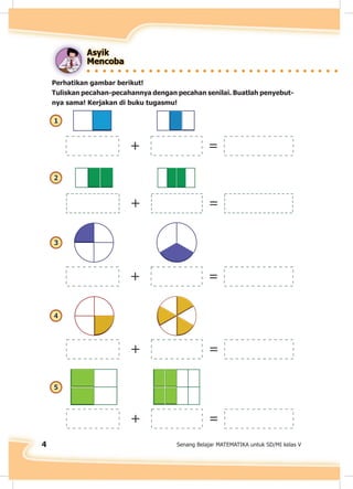 Buku Siswa Matematika Kelas 5 Senang Belajar Matematika Www Sekol