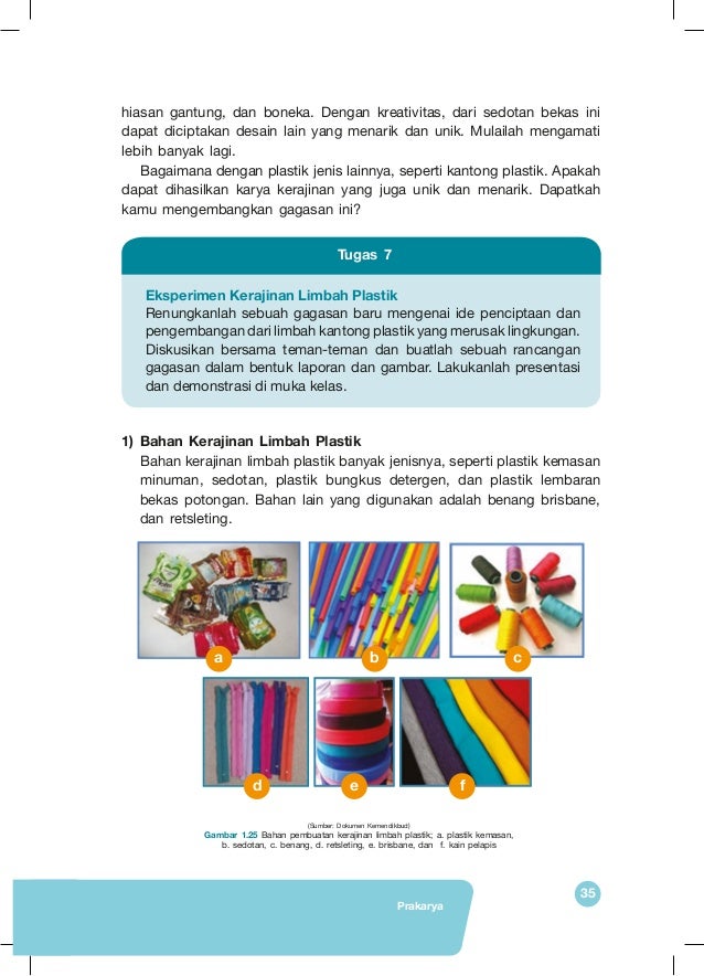 Buku Siswa Prakarya Kelas 7 Kurikulum 2013 Revisi 2017 Semester Ii
