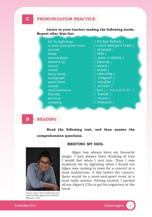 Buku Siswa Semester 2 Bhs Inggris Kls X