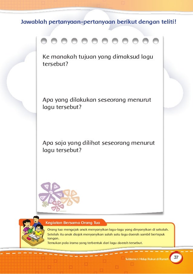 Buku siswa kelas 2 SD tema 1 hidup rukun-Kemendikbud 