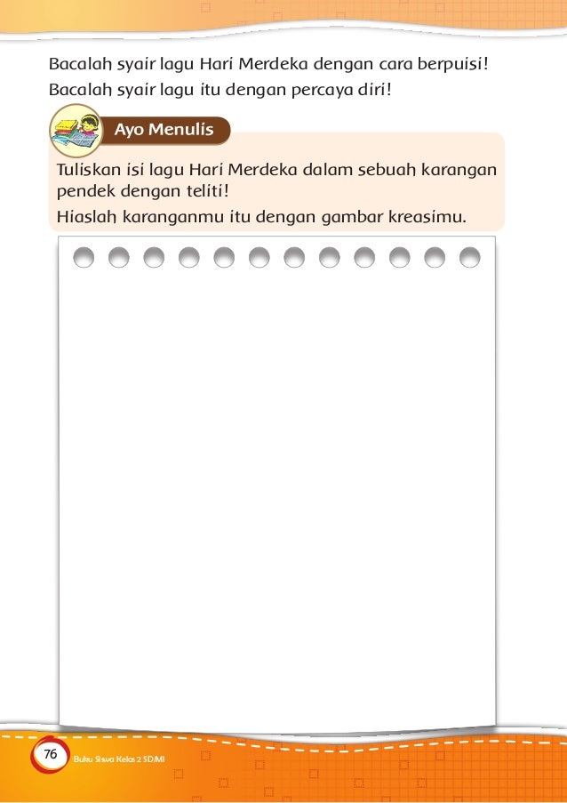 Buku siswa kelas 2 SD tema 1 hidup rukunKemendikbud
