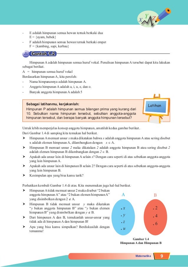 E book matematika siswa VII