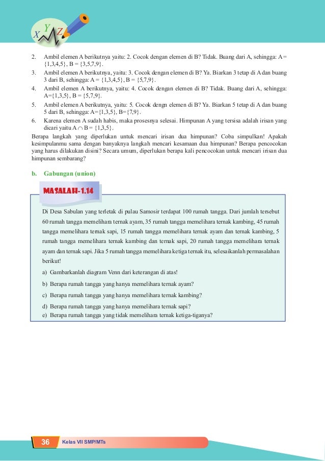 E-book matematika siswa VII