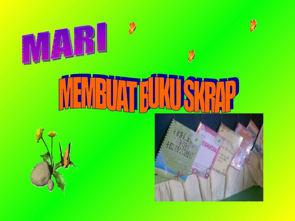 CARA MEMBUAT BUKU SKRAP