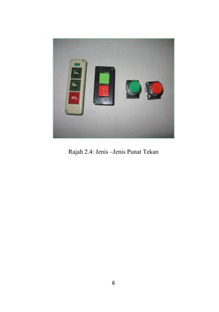 6
Rajah 2.4: Jenis –Jenis Punat Tekan
 