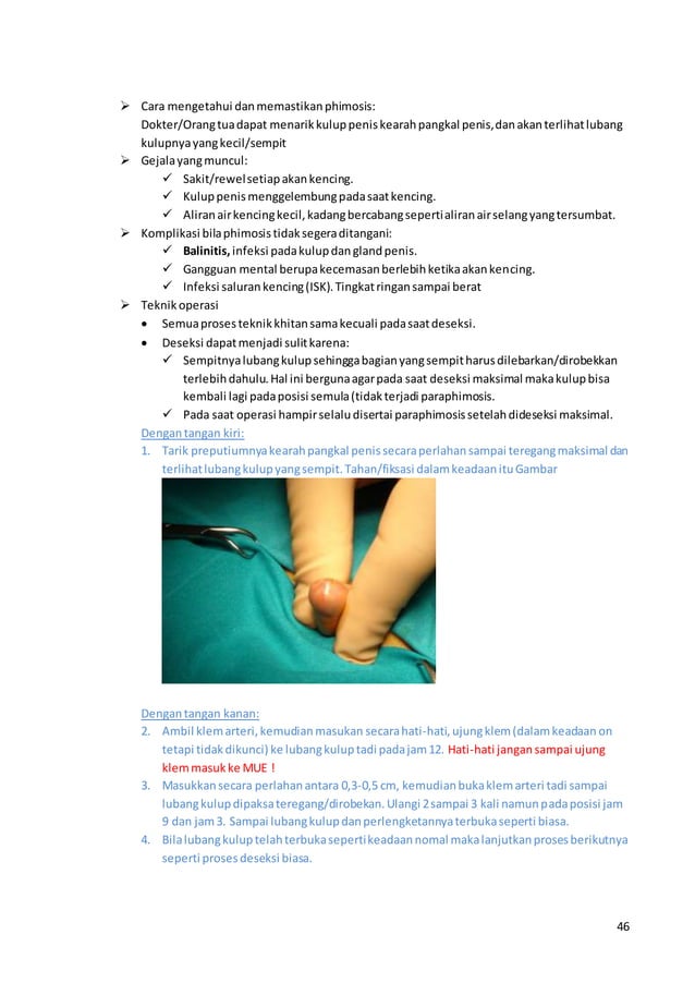 Buku step by step tobe a great operator circumcision | PDF