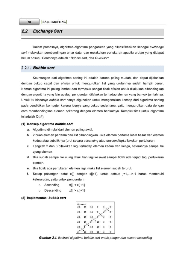 Buku struktur data Sorting | PDF