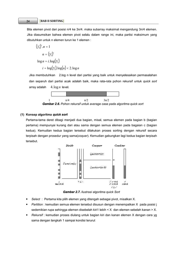 Buku struktur data Sorting | PDF