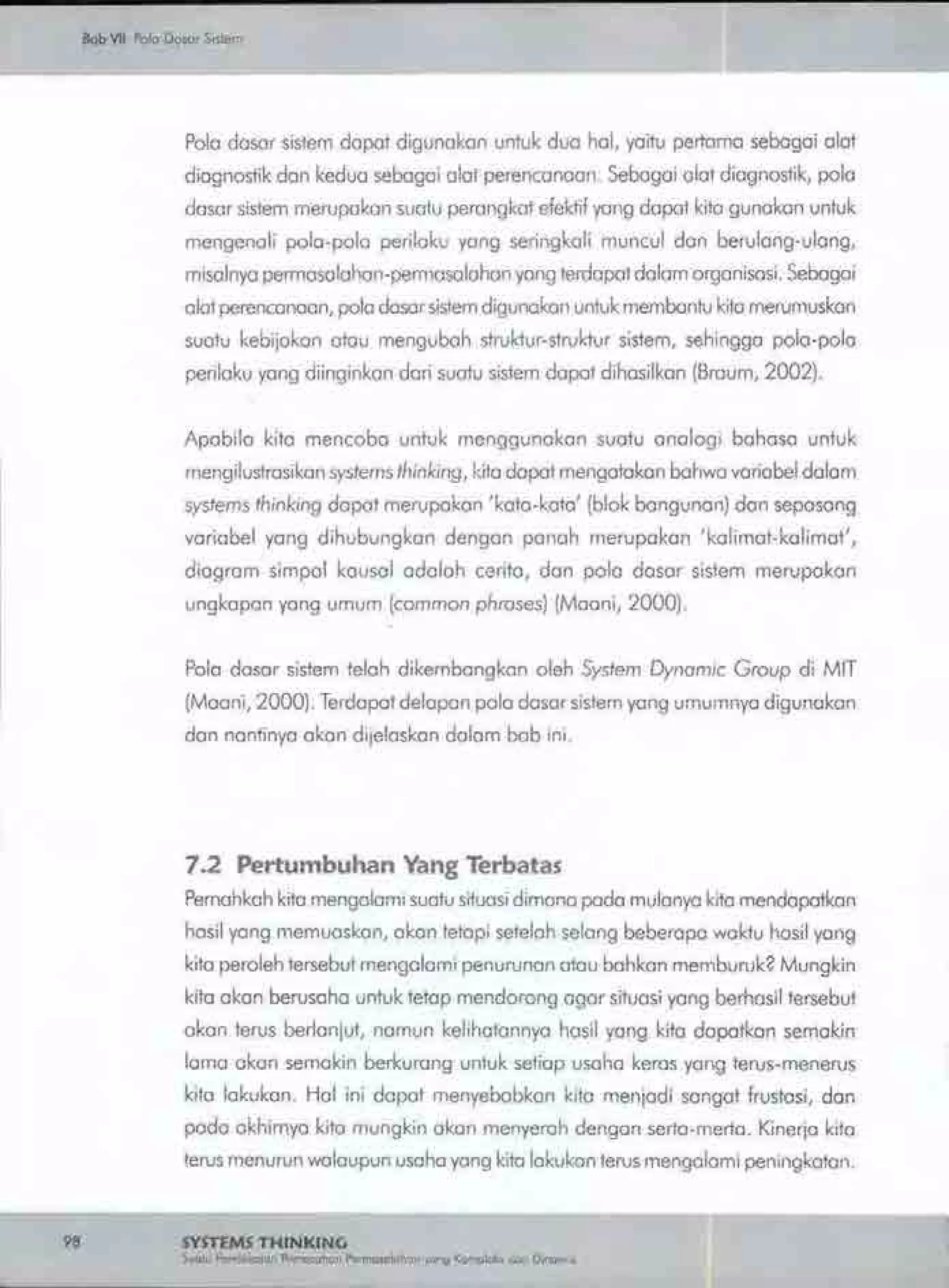 Buku systems thinking