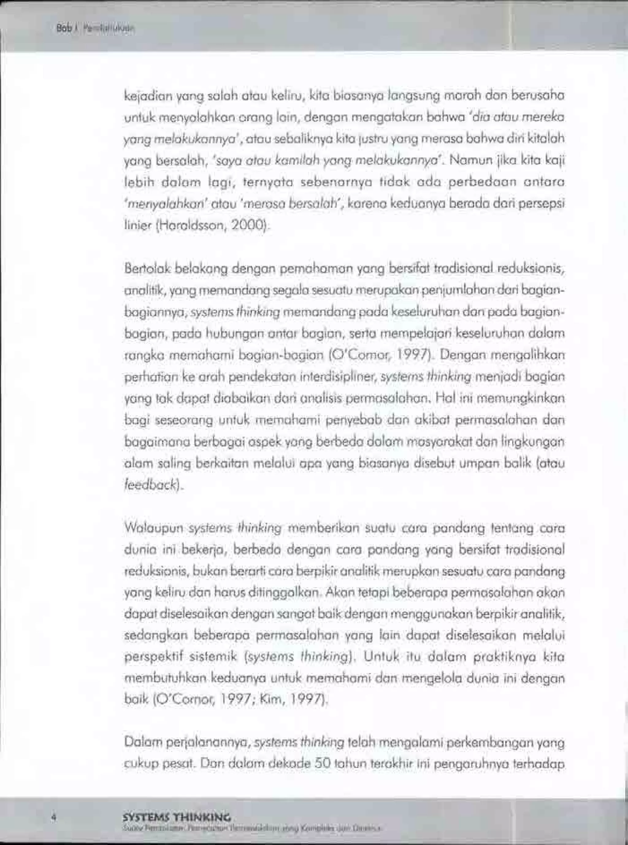 Buku systems thinking