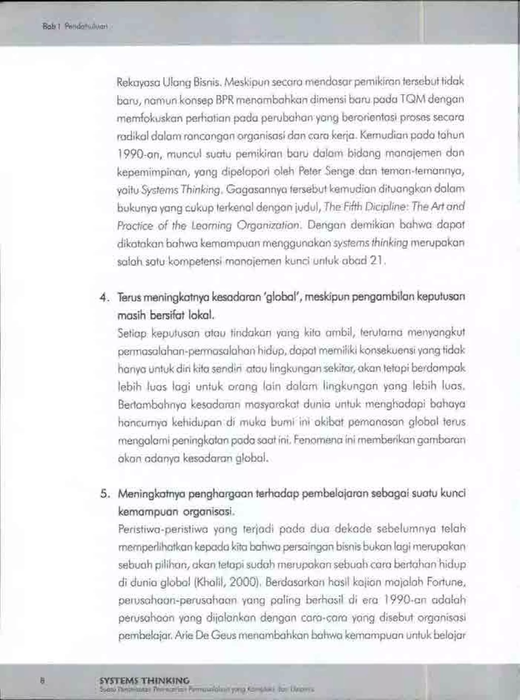 Buku systems thinking