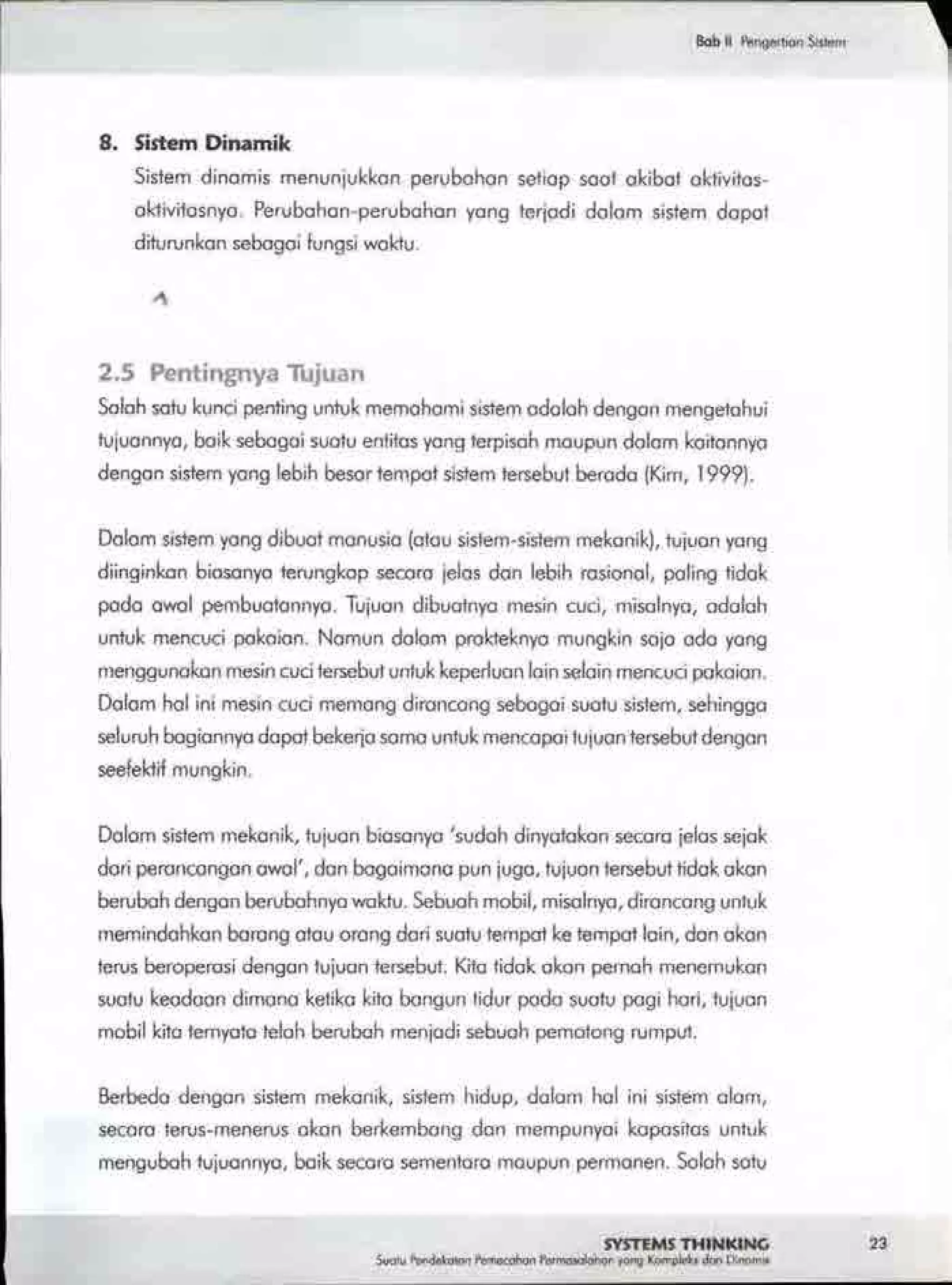 Buku systems thinking