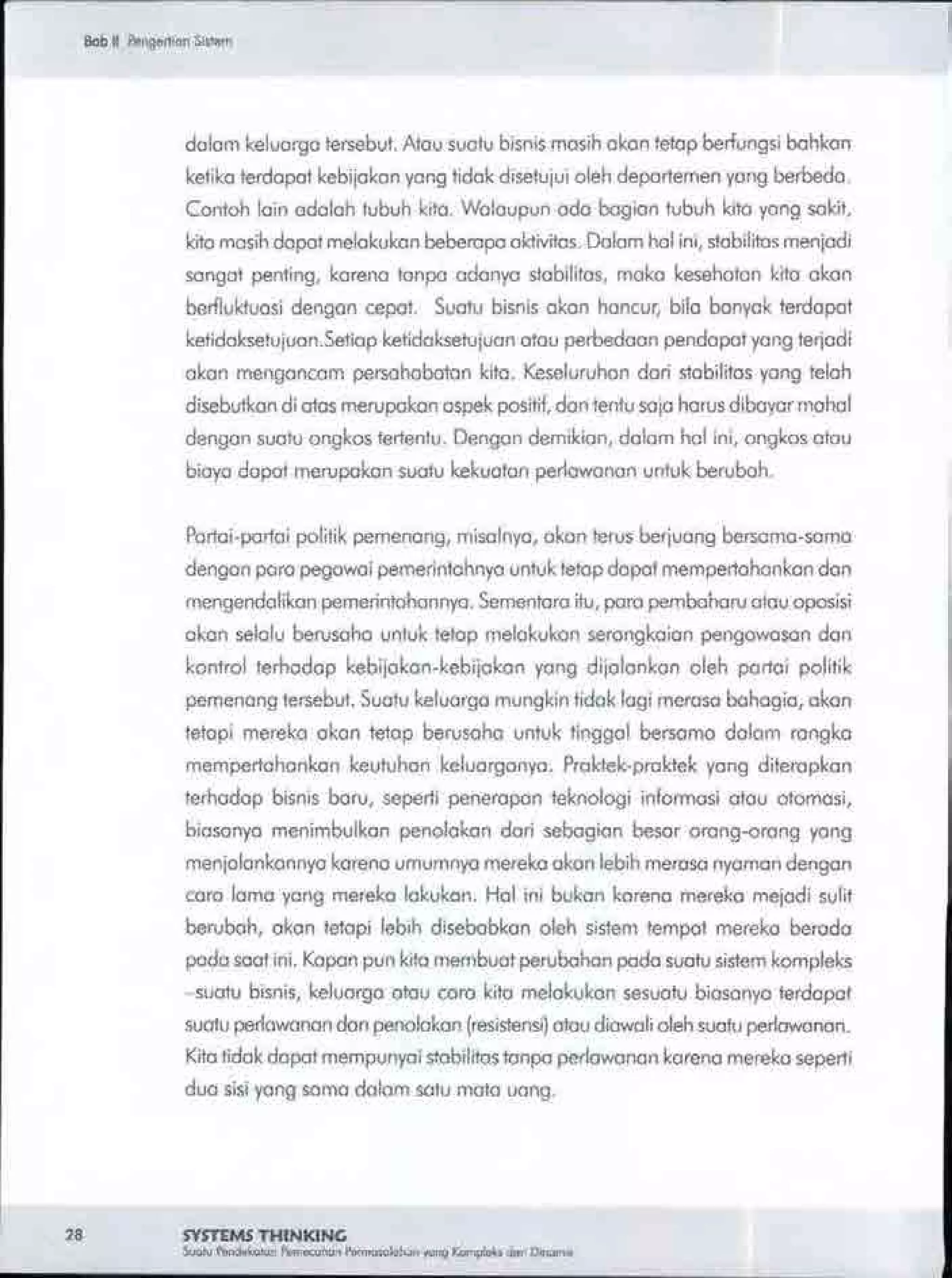 Buku systems thinking