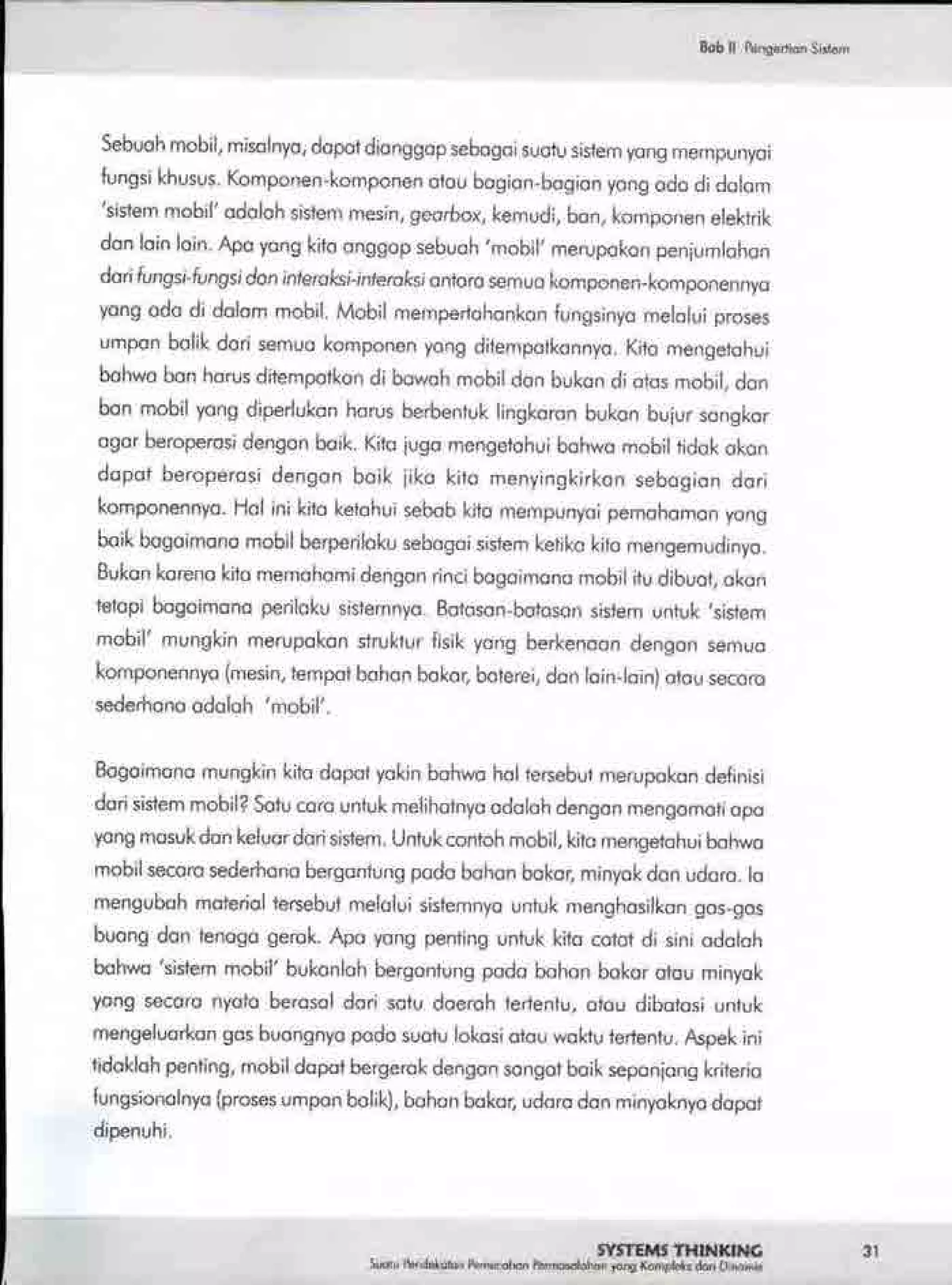 Buku systems thinking