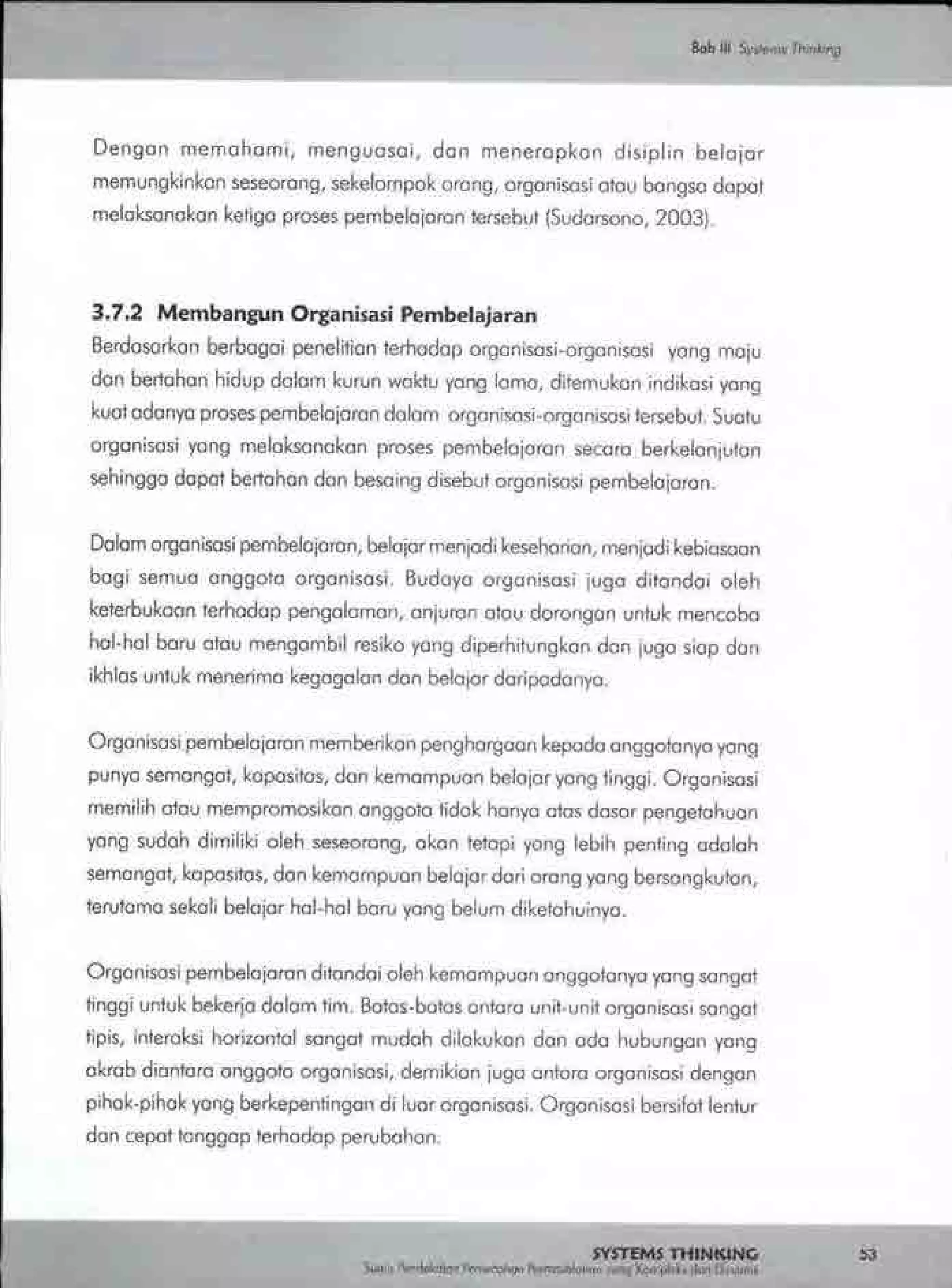 Buku systems thinking