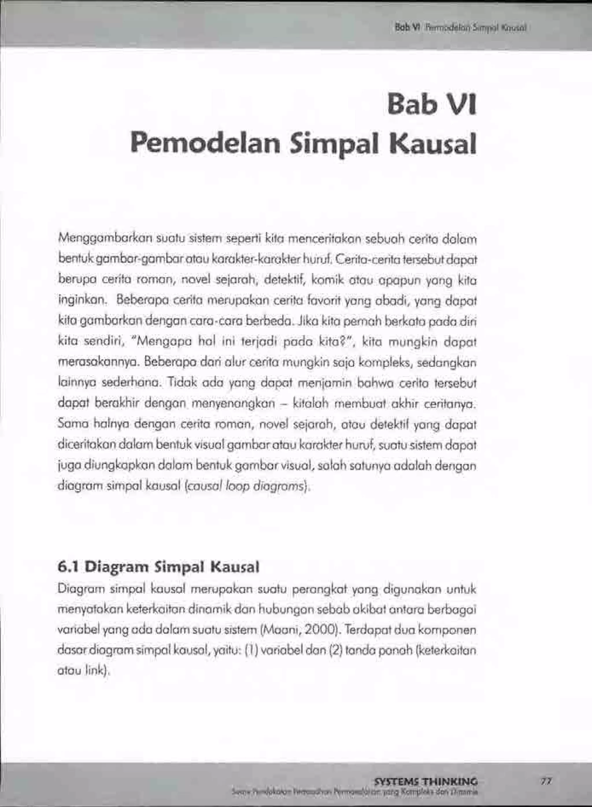 Buku systems thinking