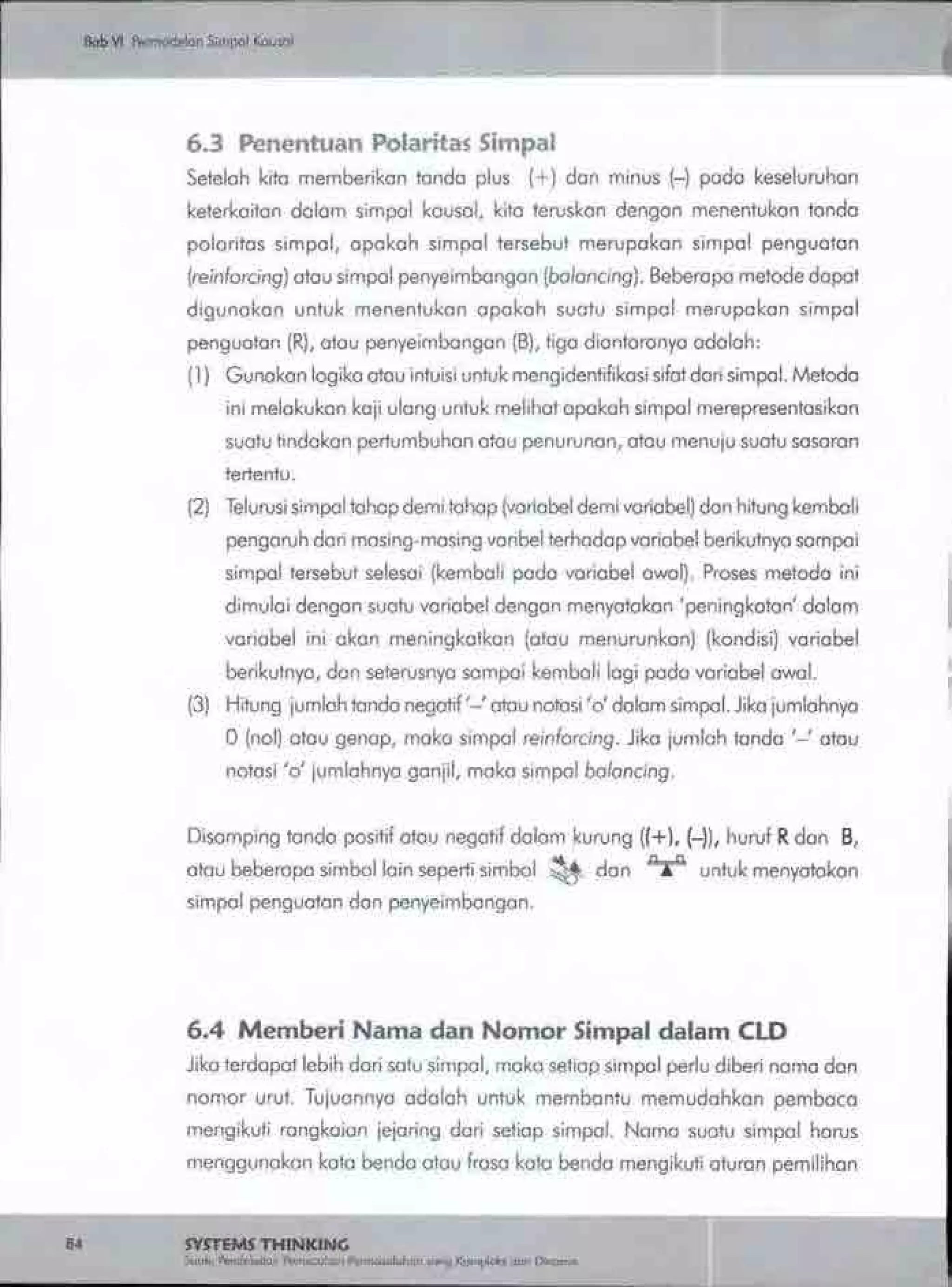 Buku systems thinking