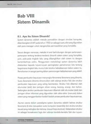 Buku systems thinking