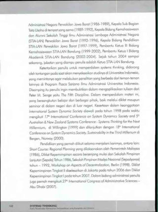 Buku systems thinking