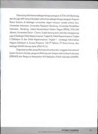 Buku systems thinking