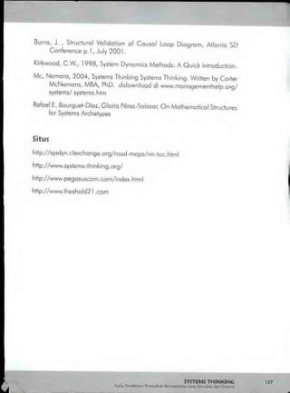 Buku systems thinking