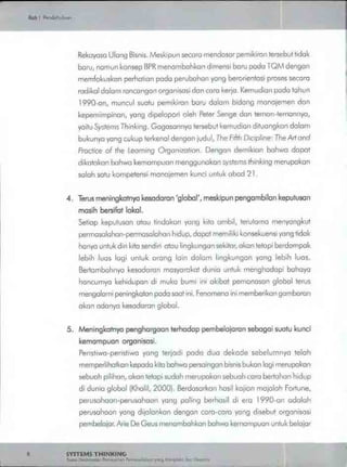 Buku systems thinking