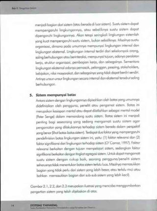 Buku systems thinking