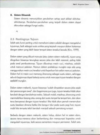 Buku systems thinking