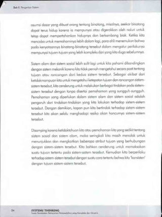 Buku systems thinking