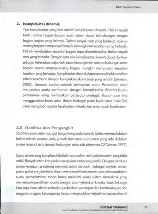 Buku systems thinking