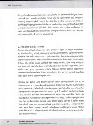 Buku systems thinking