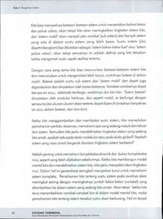 Buku systems thinking