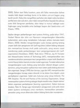 Buku systems thinking