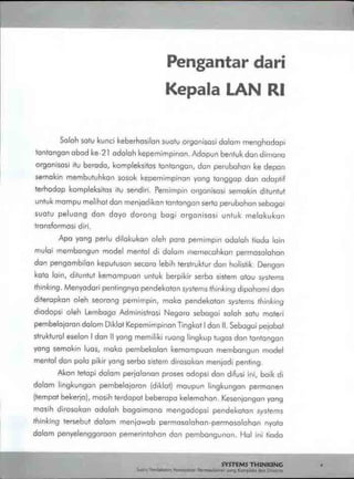 Buku systems thinking