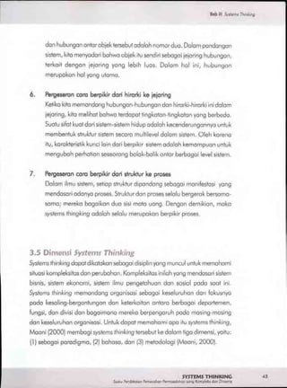 Buku systems thinking