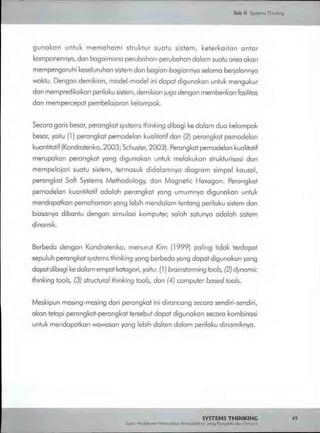 Buku systems thinking