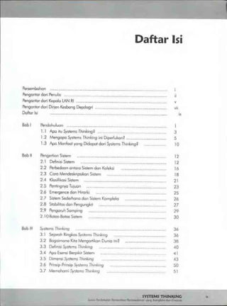 Buku systems thinking